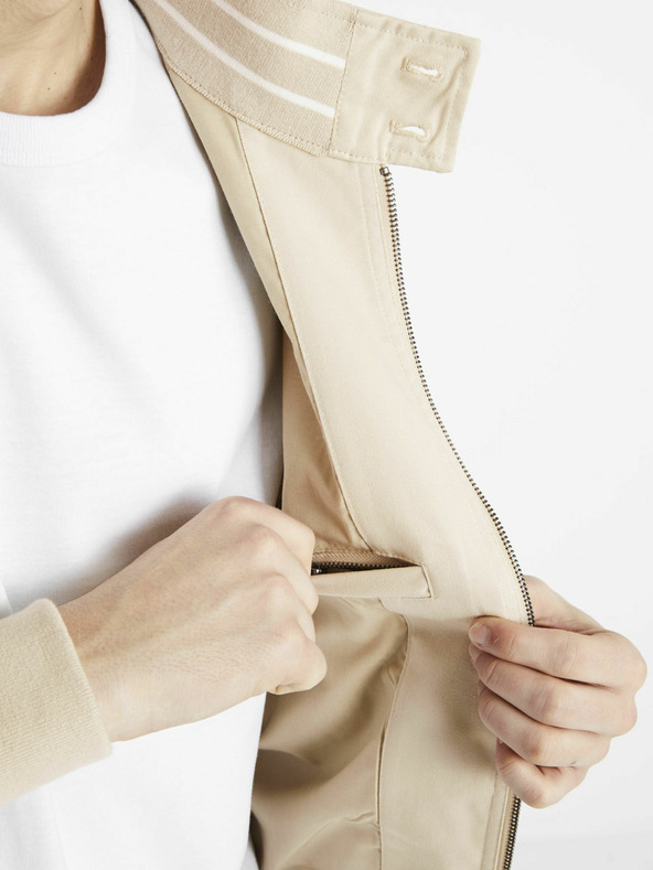 Celio Béžová pánska bunda Celio Ducotone