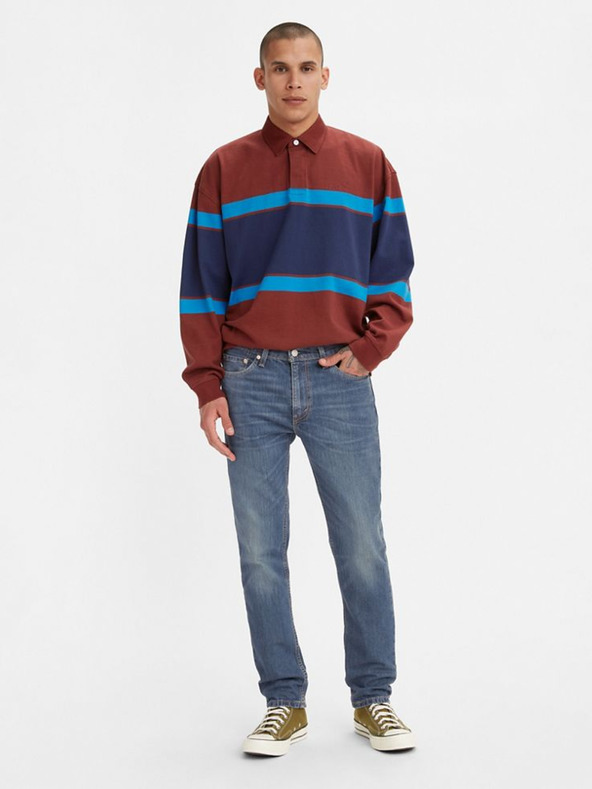 Levi's® Modré pánske džínsy Levi's® Slim Crab Brittlegrill