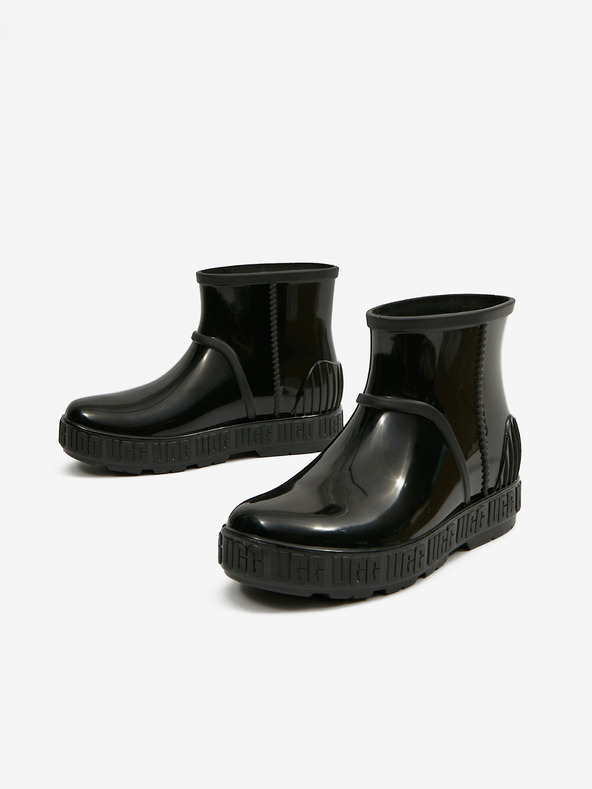UGG Čierne dievčenské členkové topánky UGG Drizlita
