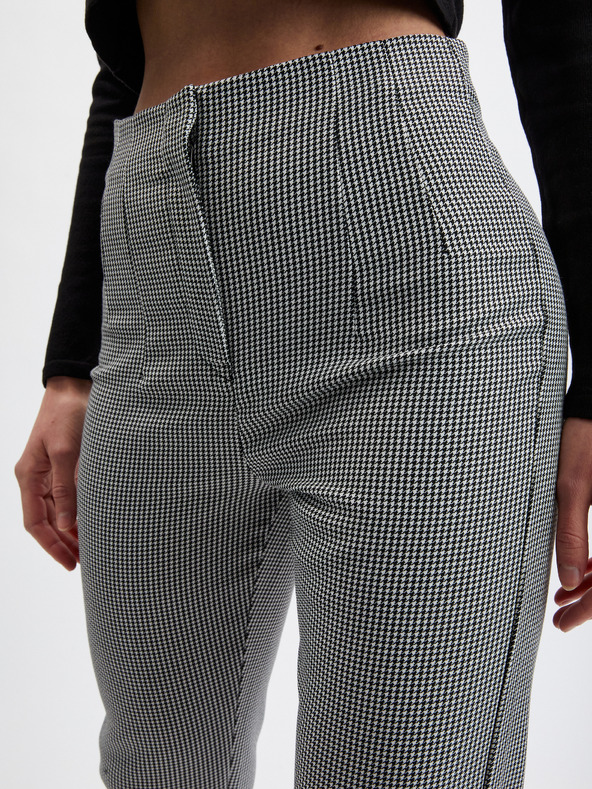 Orsay Čierne dámske vzorované nohavice ORSAY