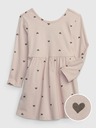GAP Baby šaty Mix & Match so vzorom GAP