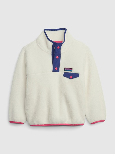 GAP Baby fleece mikina arctic