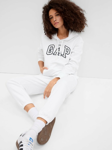 GAP Mikina s logom a fleece GAP