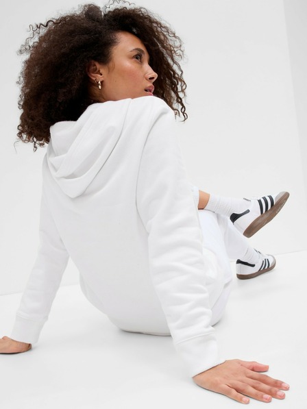 GAP Mikina s logom a fleece GAP