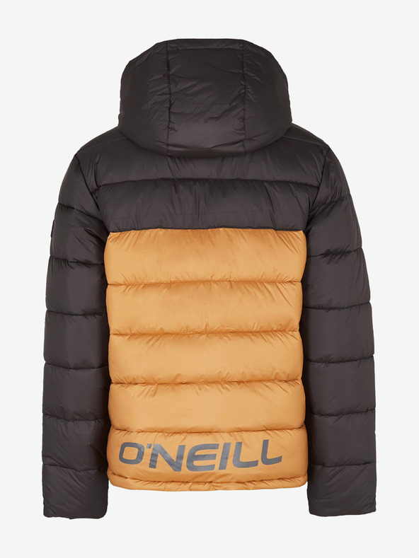O'Neill Oranžovo-čierna pánska bunda O'Neill O'RIGINALS PUFFER JACKET