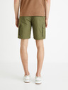 Celio Khaki pánske šortky Celio Fostopbm
