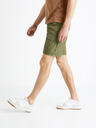 Celio Khaki pánske šortky Celio Fostopbm
