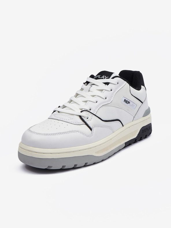 Replay Biele pánske tenisky Replay