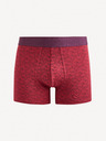 Celio Červené pánske vzorované boxerky Celio Fipaisle