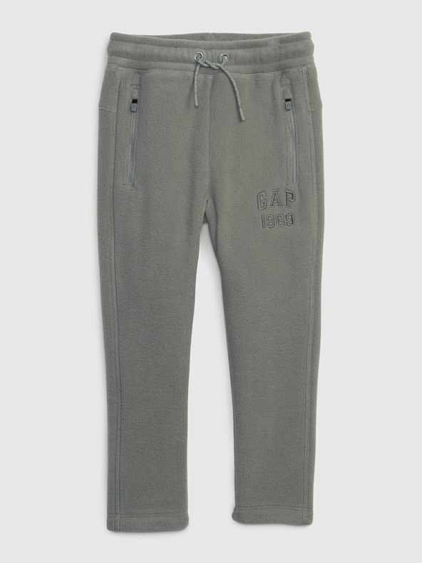 GAP Baby fleece tepláky s logom GAP