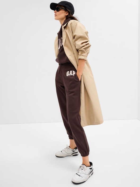 GAP Tepláky s logom a fleece GAP