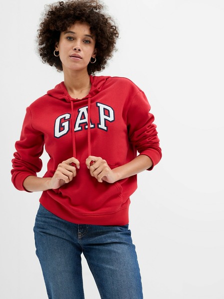 GAP Mikina s logom a fleece GAP