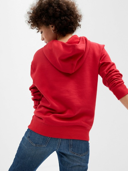 GAP Mikina s logom a fleece GAP