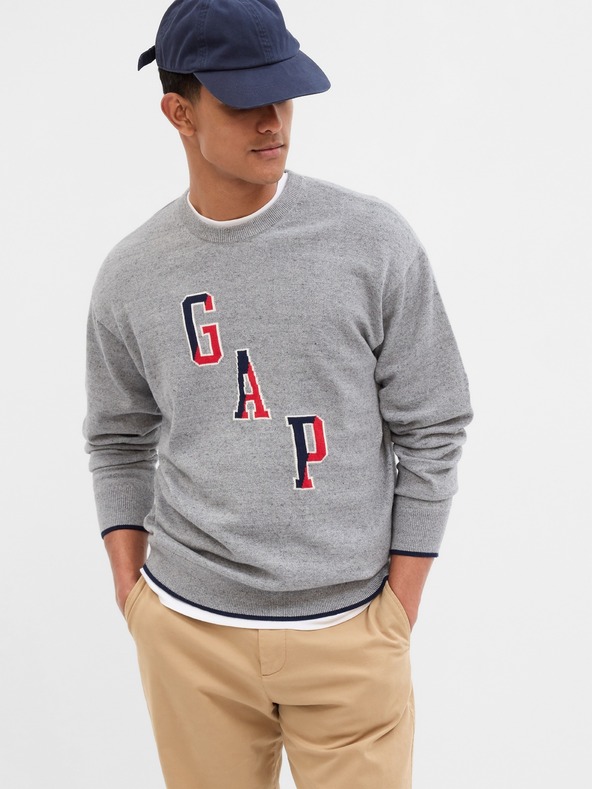 GAP Sveter s logom GAP