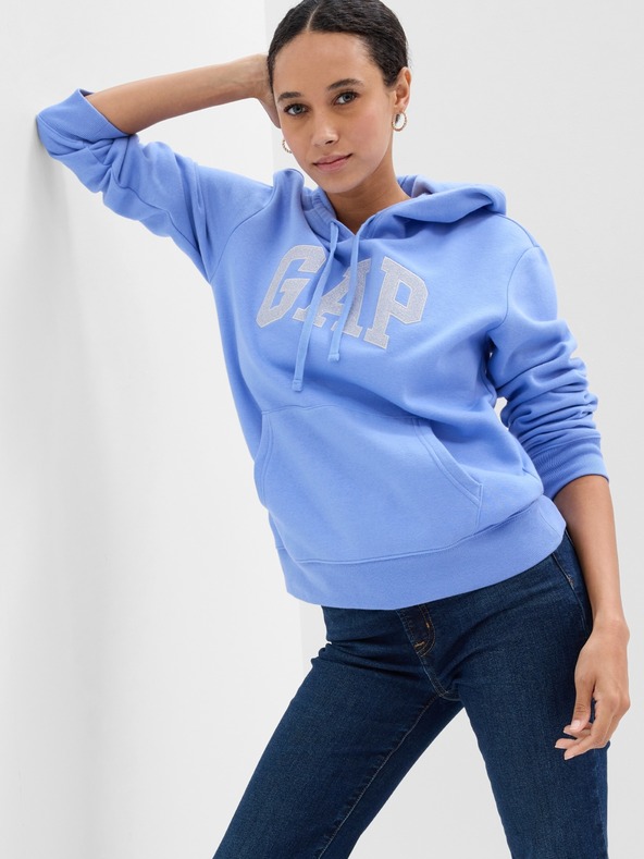 GAP Mikina logo GAP fleece