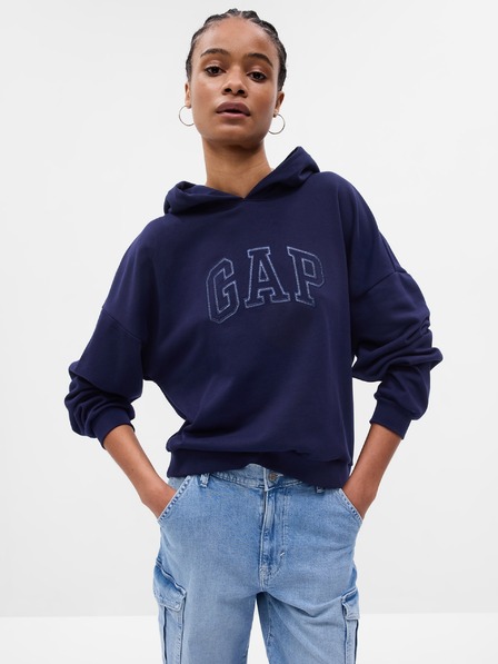 GAP Mikina s logom a kapucňou GAP