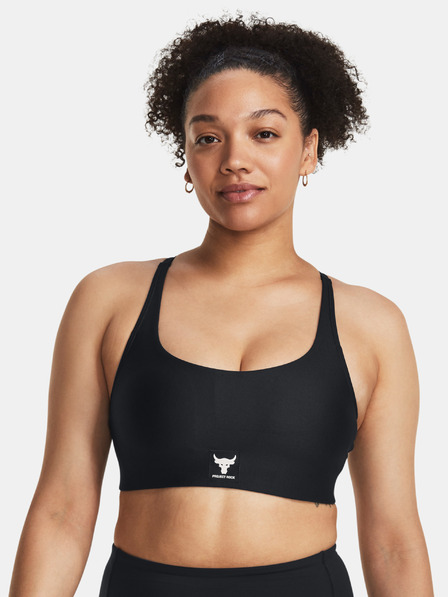 Under Armour Čierna dámska športová podprsenka Under Armour Rock