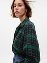 GAP Flanelová košeľa oversize GAP