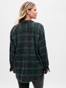 GAP Flanelová košeľa oversize GAP