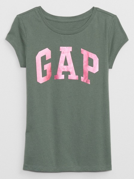 GAP Detské tričko s metalickým logom GAP
