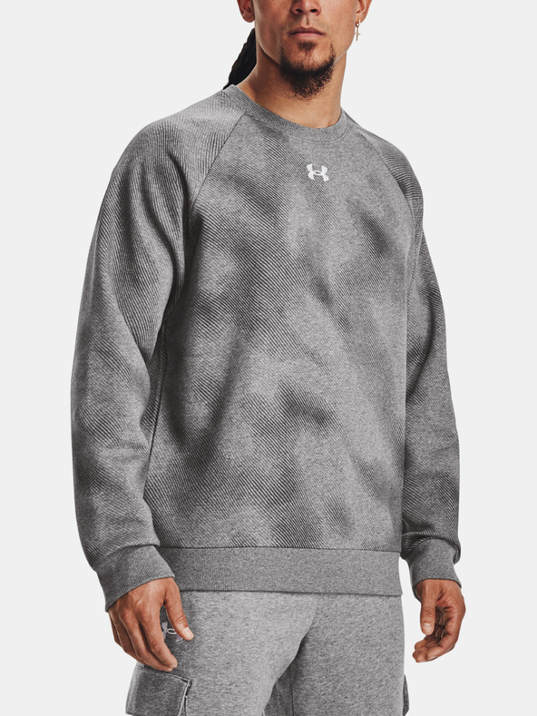 Under Armour Pánska mikina Under Armour UA Rival Fleece Printed Crew