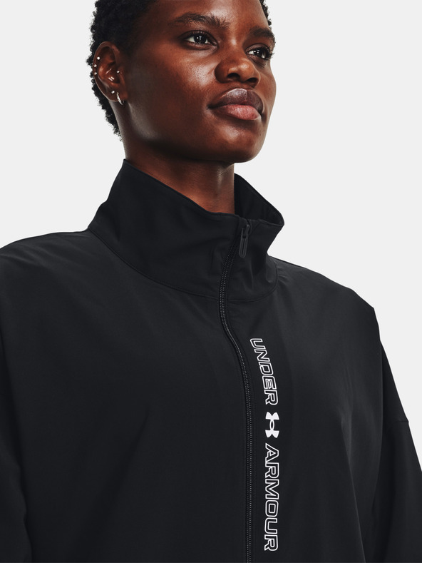 Under Armour Dámska bunda Under Armour Woven FZ Oversized Jacket