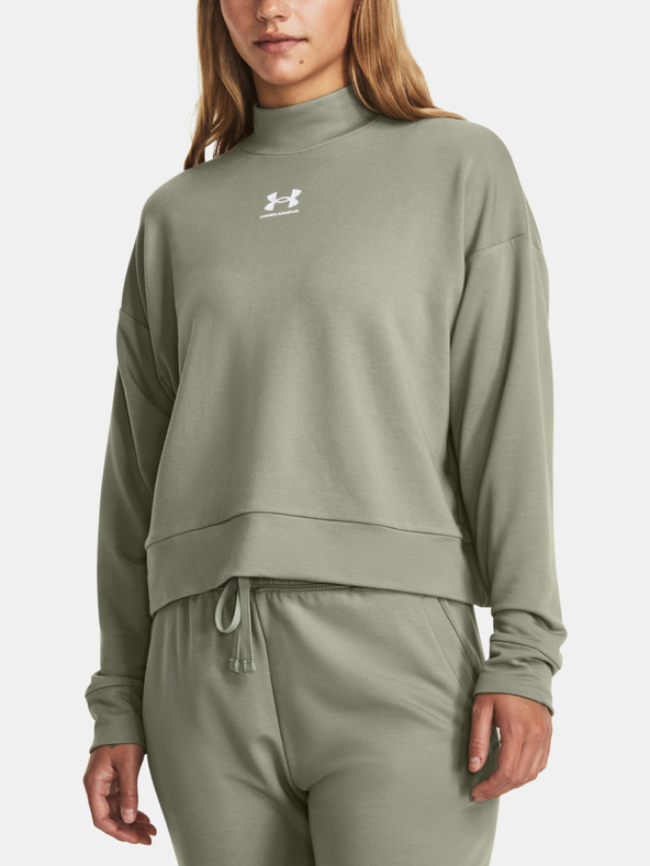 Under Armour Dámska mikina Under Armour UA Rival Terry Mock Crew