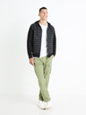 Celio Čierna pánska bunda Celio Fequilted Jacket