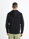 Celio Čierna pánska bunda Celio Fequilted Jacket