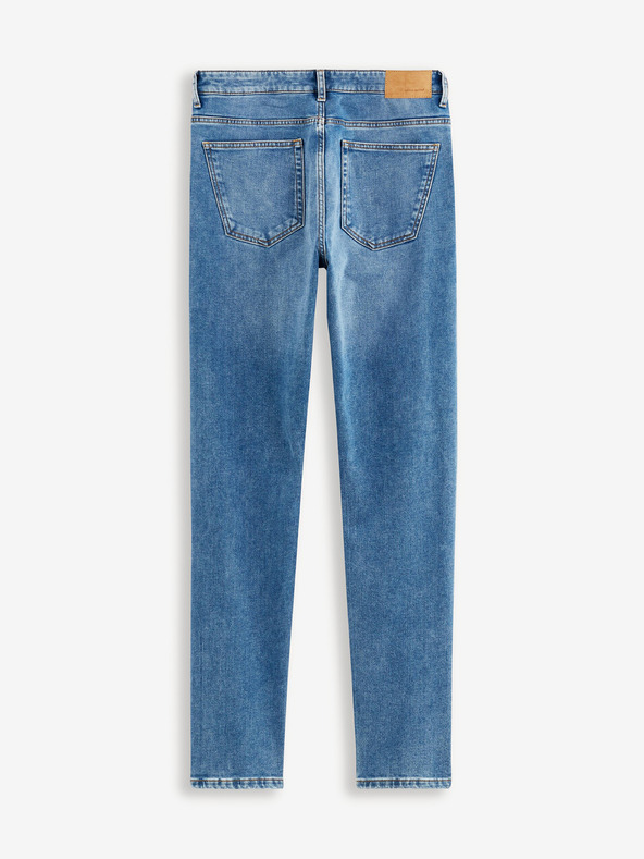 Celio Svetlomodré pánske slim fit džínsy Celio Foactive