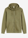 Celio Khaki pánska mikina Celio Fethree