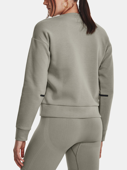 Under Armour Šedá mikina Under Armour Unstoppable Flc Crew