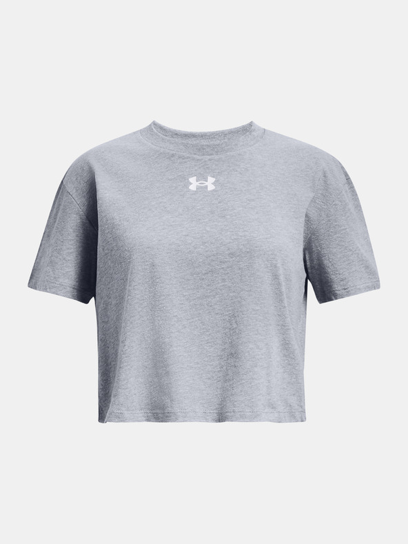 Under Armour Dievčenské tričko Under Armour UA CROP SPORTSTYLE LOGO SS