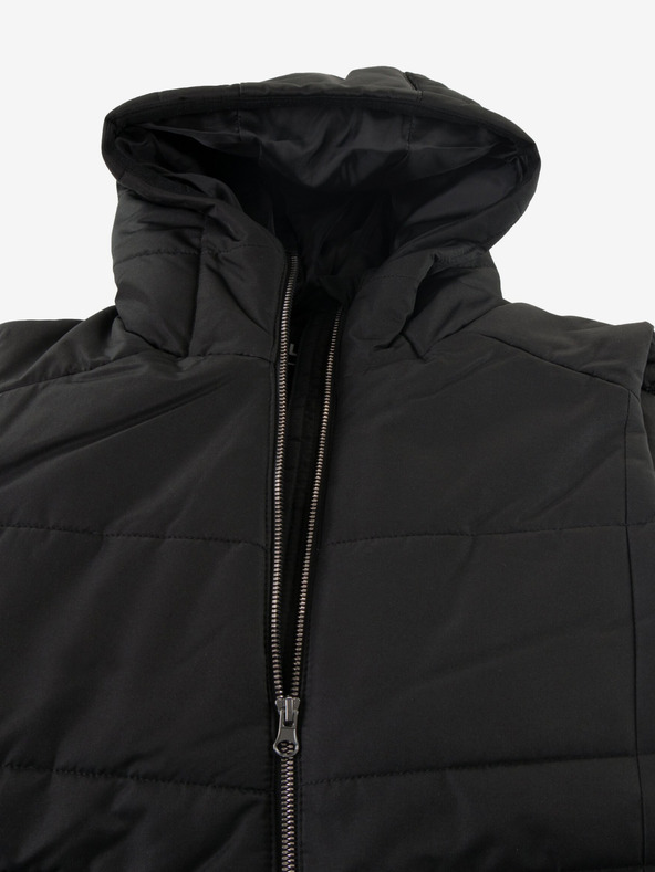 ALPINE PRO Čierna dámska prešívaná vesta ALPINE PRO GANHA