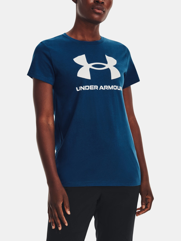 Under Armour UA W Sportstyle Logo SS Tričko