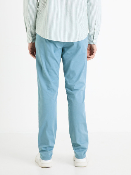Celio Svetlomodré pánske chino nohavice Celio Tocharles