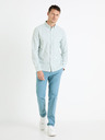 Celio Svetlomodré pánske chino nohavice Celio Tocharles