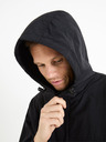 Celio Čierna pánska bunda Celio Fuhoodie2