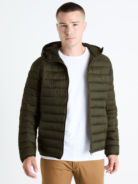 Celio Khaki pánska prešívaná bunda Celio Fububble