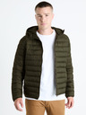 Celio Khaki pánska prešívaná bunda Celio Fububble