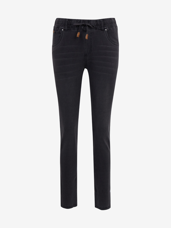 Sam 73 Tmavo šedé dámske džínsové nohavice SAM 73 Lisa