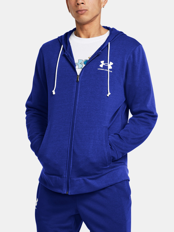 Under Armour Pánska mikina Under Armour UA Rival Terry LC FZ