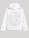 Celio Biela pánska zimná bunda s umelou kožušinou Celio Fullmetal Alchemist