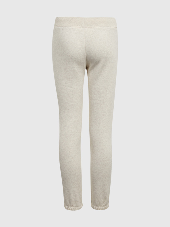 GAP Detské tepláky fleece logo army GAP