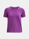 Under Armour Fialové športové tričko Under Armour Meridian SS