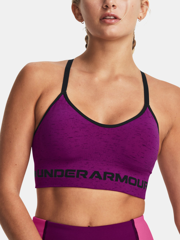 Under Armour Dámska podprsenka Under Armour UA Seamless Low Long Htr Bra
