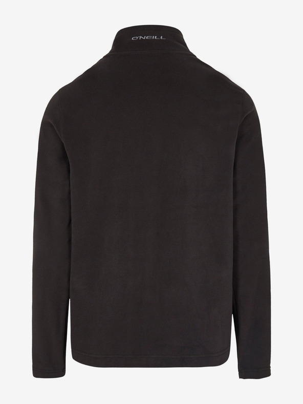 O'Neill Čierna pánska fleecová mikina na zips so stojačikom O'Neill Jack's