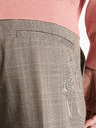 Celio Béžové pánske kockované nohavice Celio Fowinter