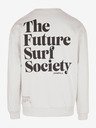 O'Neill Biela pánska mikina O'Neill Future Surf Society s potlačou na chrbte