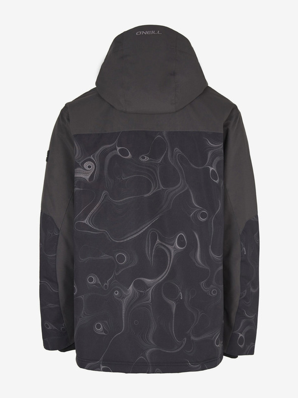 O'Neill Pánska lyžiarska/snowboardová bunda O'Neill Texture Black